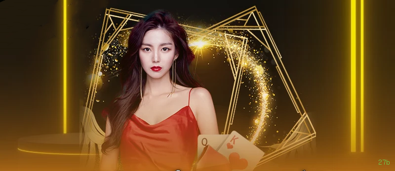 Imagem promocional da 27b mostrando a plataforma e suas vantagens